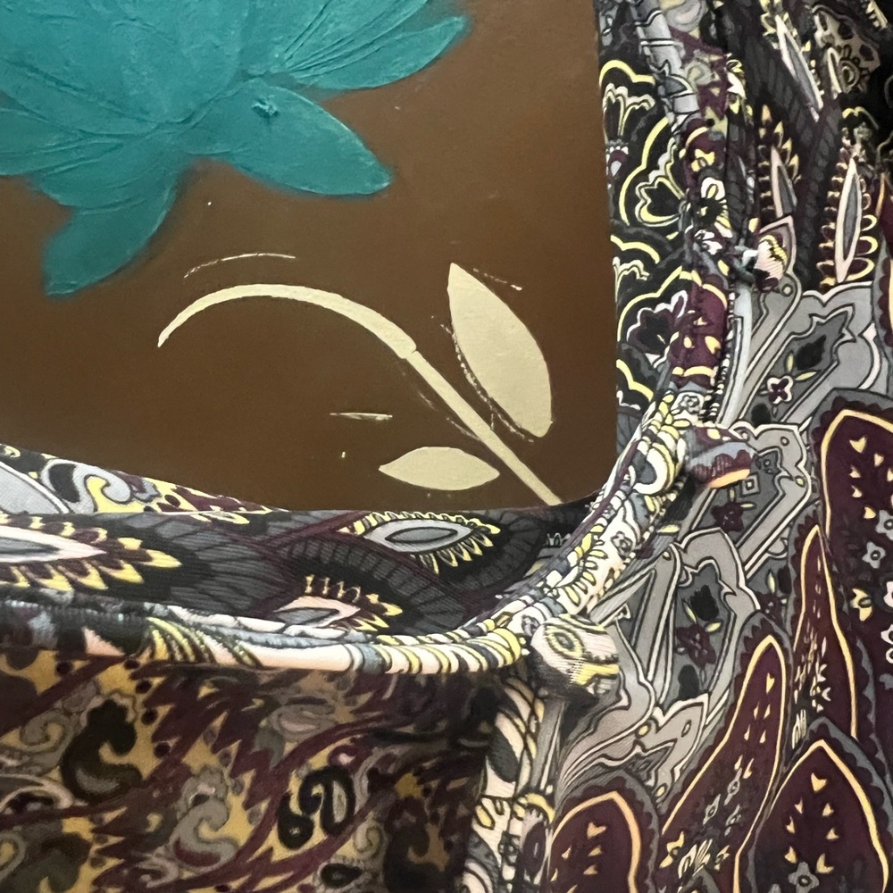 Multicolor Patterned Dress - Picture 4 of 6